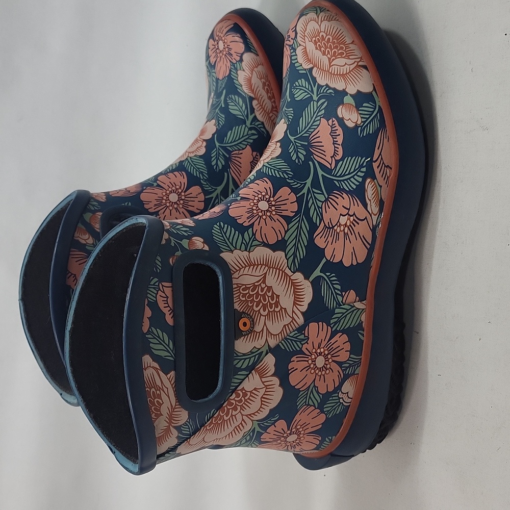 BOGS womens Patch Ankle Tapestry Floral Rain Boot